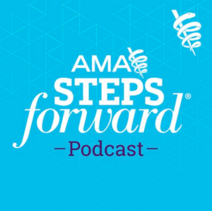 AMA Steps Forward podcast logo