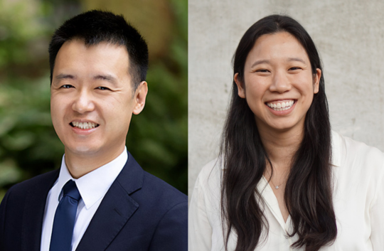 Jin Ge & Irene Chen headshots